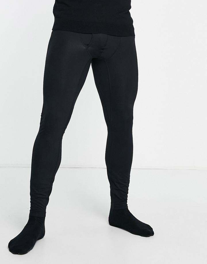 Columbia Midweight Stretch Base Layer Leggings In Black