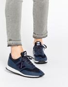 New Balance 620 Navy Micro Sneakers - Navy