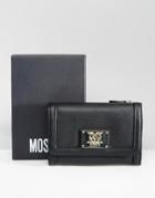 Love Moschino Fold Over Purse - Black