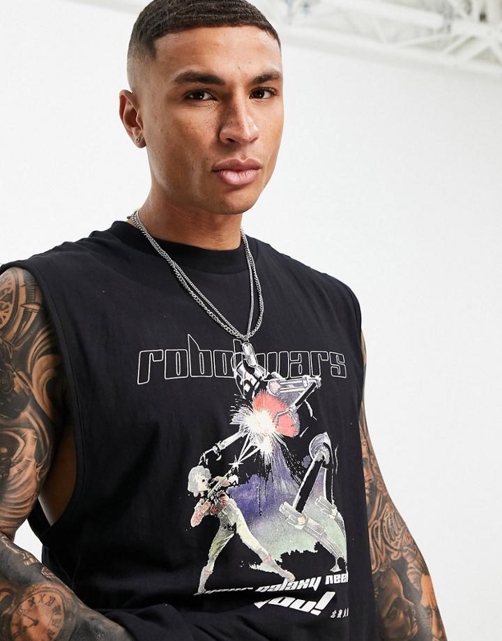 Night Addict Wars Tank In Black