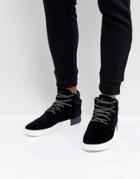 Adidas Originals Tubular Invader Sneakers In Black - Black