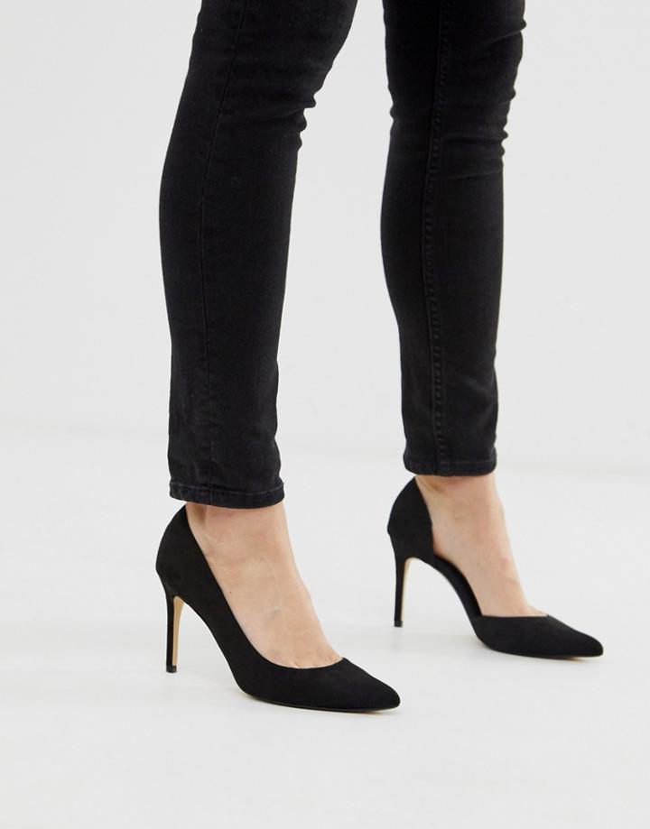 Mango Asymmetric Pumps In Black - Black