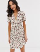 Vila Floral Tea Dress-multi