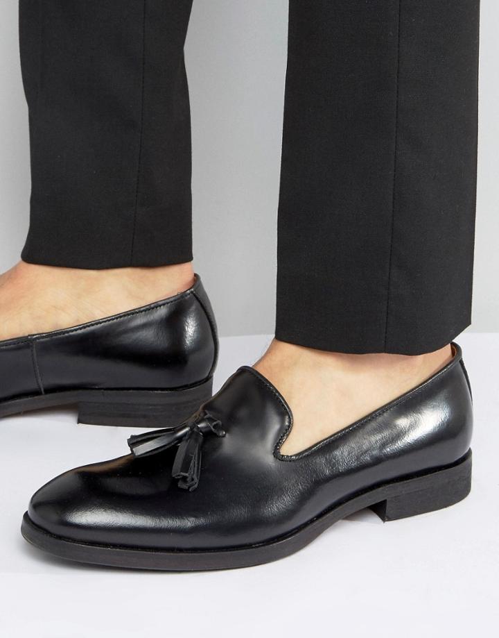 Selected Tassel Loafer - Black