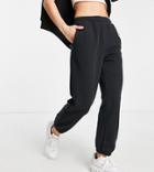 Asos Design Petite Ultimate Sweatpants In Black