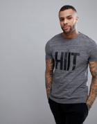 Hiit T-shirt In Gray Marl - Gray