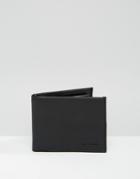 Royal Republiq Fuze Leather Wallet In Black - Black