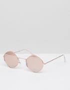 New Look Small Round Sunglasses - Silver