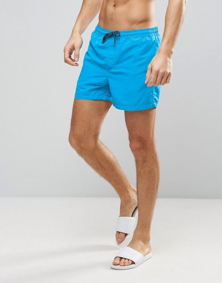 Jack & Jones Swim Shorts Sunset In Blue - Blue