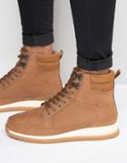 Boxfresh Loadha Leather Boots - Brown