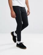 Lee Malone Super Skinny Jeans Dark Gray Wash - Gray