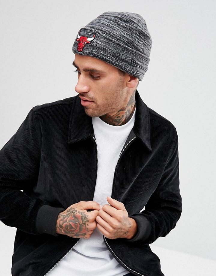 New Era Shadow Tech Beanie Chicago Bulls - Black