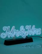 Fizz Wedding Mr & Mrs Neon Sign - Multi