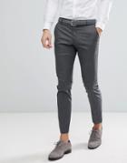 Selected Homme Suit Pants In Slim Fit - Black