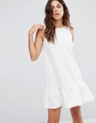 Vero Moda Dropwaist Dress - White
