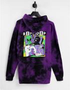 Rip N Dip Sid Tie Dye Hoodie In Purple