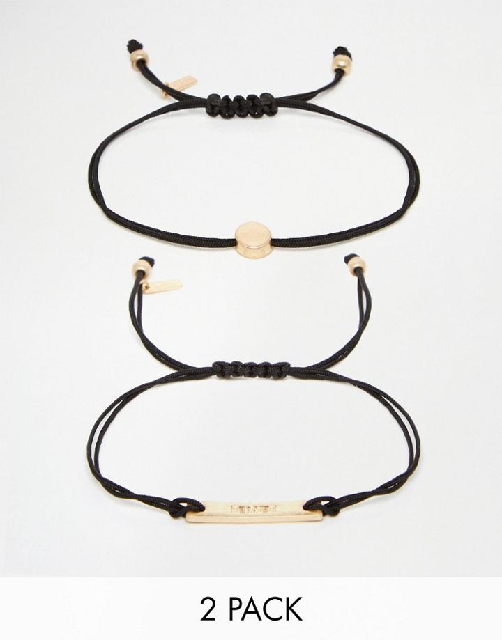 Pilgrim Friendship Bracelets - Gold