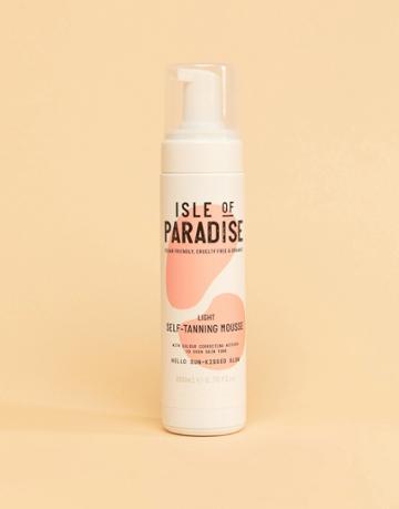 Isle Of Paradise Self Tanning Mousse - Light - Clear