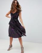 Needle And Thread Lace Frill Midi Dress In Multi - Multi