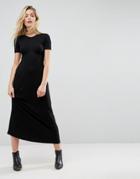 Asos Ultimate Maxi Tea Dress - Black