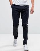 Casual Friday Chinos In Slim Fit - Navy