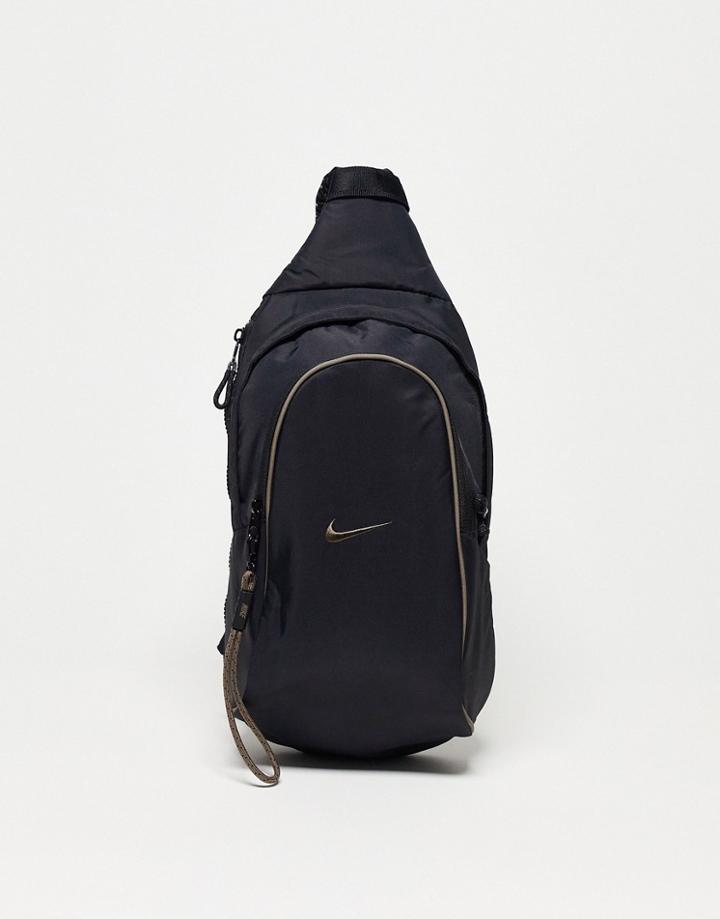 Nike Essentials Sling Bag In Black