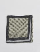 Jack & Jones Pocket Square In Cotton - White
