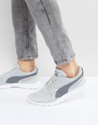 Puma Duplex Evo Knit Sneaker In Gray - Gray