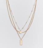 Missguided Exclusive Layered Necklace In Gold - Gold