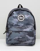 Hype Backpack In Black Camo - Black