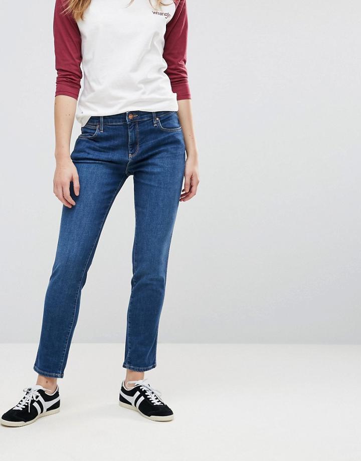 Wrangler Boyfriend Fit Jeans - Blue