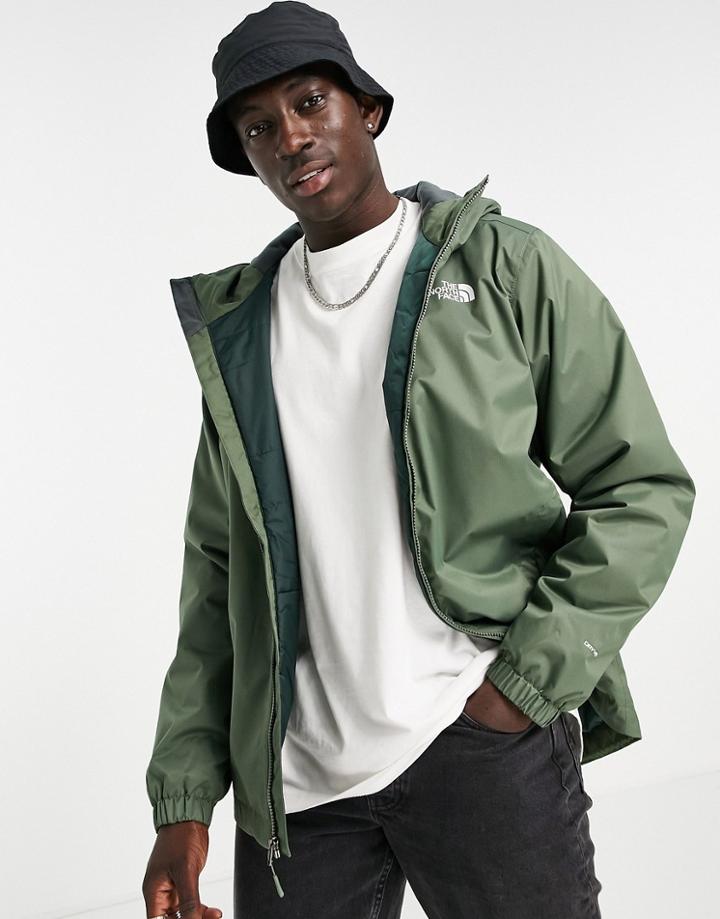 The North Face Quest Insulated Jacket In Khaki-green