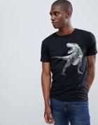 D-struct Animal Print T-shirt - Black
