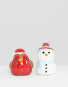 Snowman & Robin Lip Balm Duo - Clear