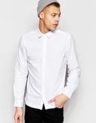 Waven Oxford Shirt Mimir Slim Fit White - White