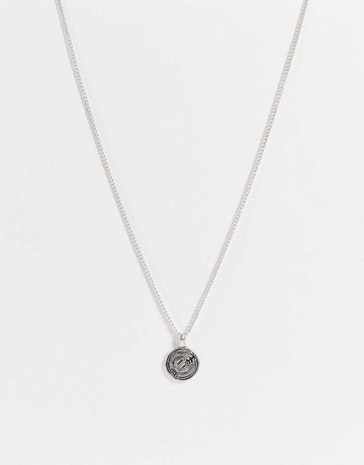 Classics 77 Coin Pendant In Silver