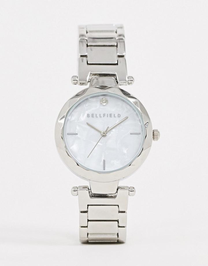 Bellfield Womens Bracelet Watch In Silver