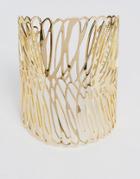 Asos Wing Cuff Bracelet - Gold