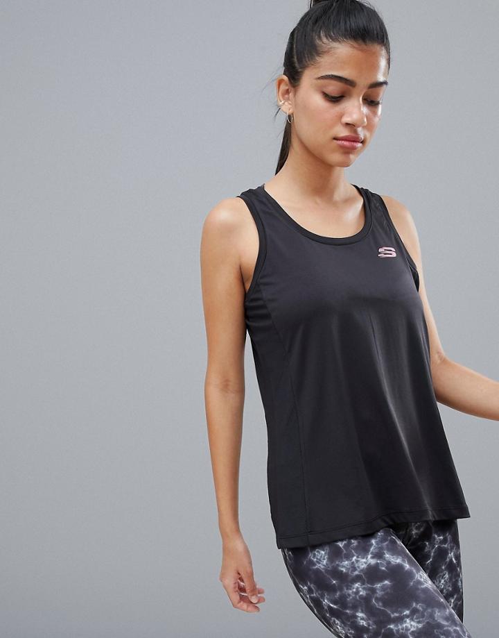 Skechers Phoebe Sports Loose Fit Tank - Black