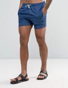 Oiler & Boiler Tuckernuck Mid-length Swim Shorts In Navy - Navy