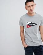 Tommy Hilfiger Front Print T-shirt - Gray