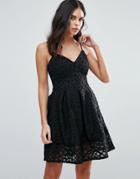 Jessica Wright Cami Skater Dress - Black