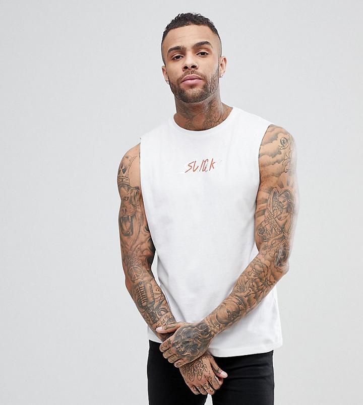 Brooklyn Supply Co Slick Tank - White