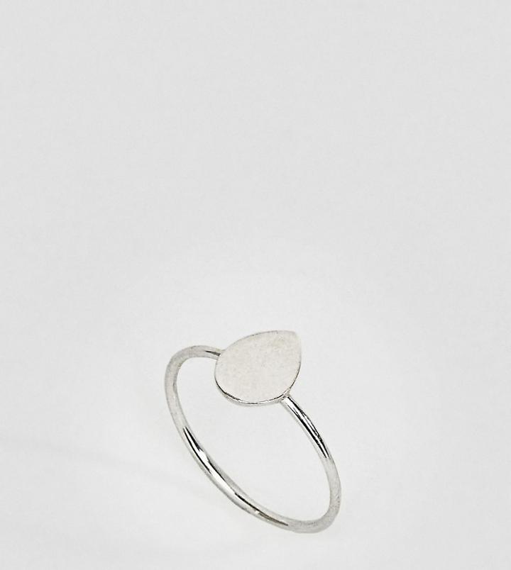 Kingsley Ryan Sterling Silver Teardrop Ring