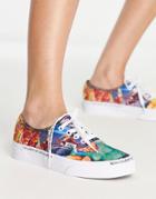 Vans X Moca Judy Baca Authentic Sneakers In Blue