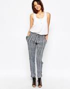 Just Female Arrow Peg Pant - Blue