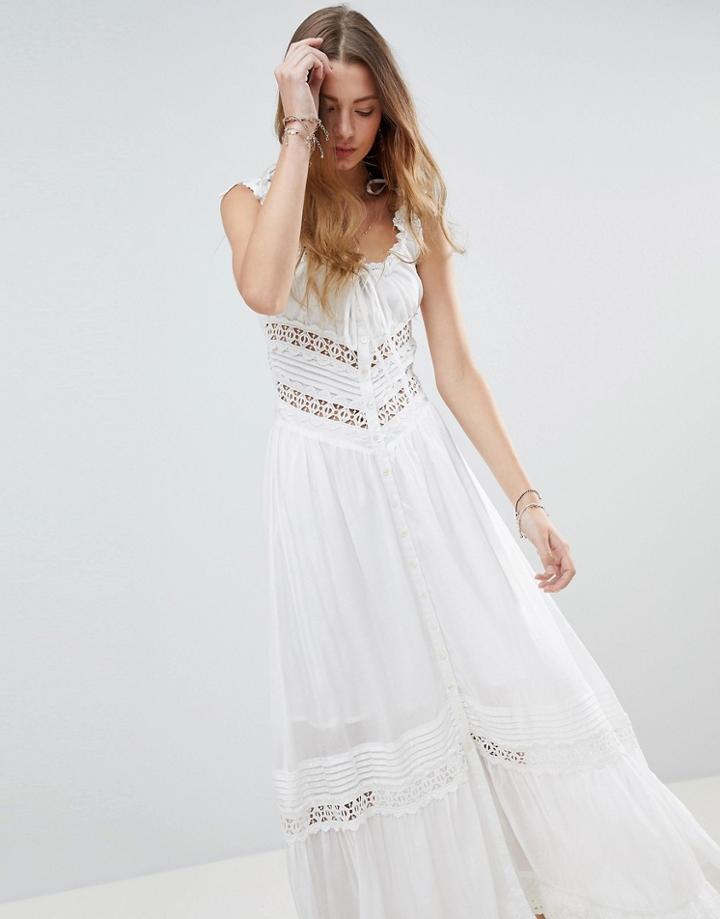 Rahi Cali Dreamcatcher Lace Maxi Dress - White
