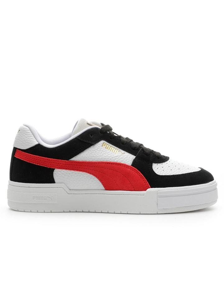 Puma Ca Pro Sneakers In White Red And Black-multi