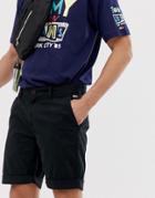 Tommy Jeans Essential Chino Short In Black - Black