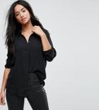 Asos Petite Blouse - Black